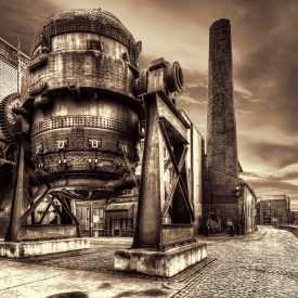2nd - Bessemer Iron to Steel Converter