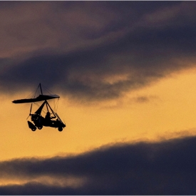 Commended - Evening light Microlight