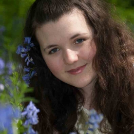 Georgina in Spring meadow