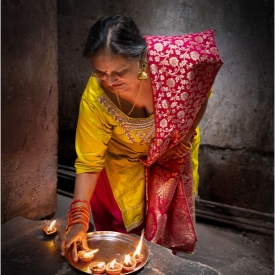 LIGHT A CANDLE FOR DIWALI