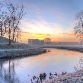 Highly Commended - Lyveden Sunrise in the Mist