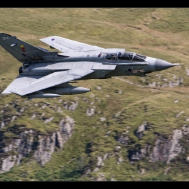 Highly Commended - Panavia Tornado GR4 over Wales