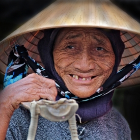 Vietnamese Fruit Seller
