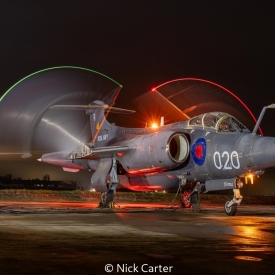 XX894 Wing Fold at Night